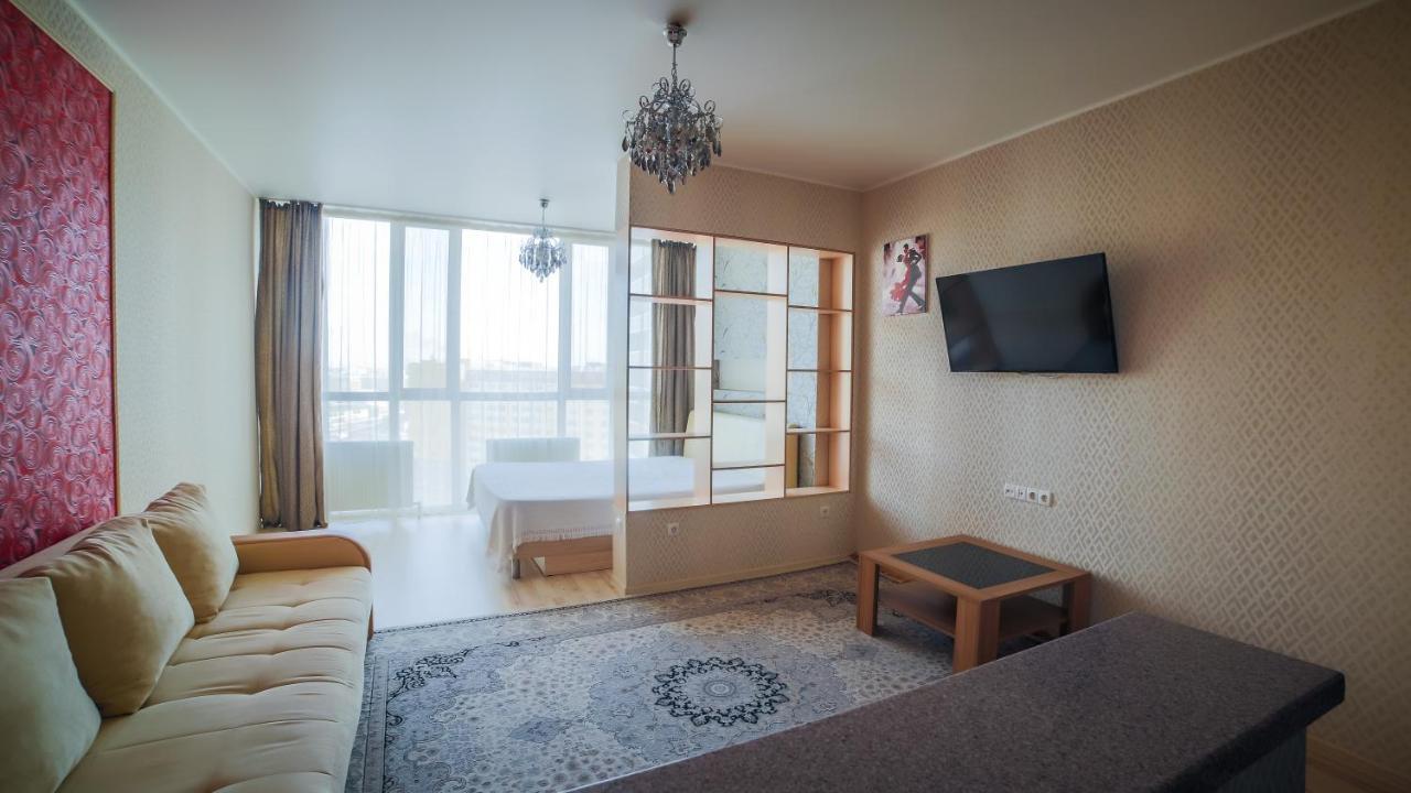 Апартаменты В Астане На Мамышулы Astana Dış mekan fotoğraf