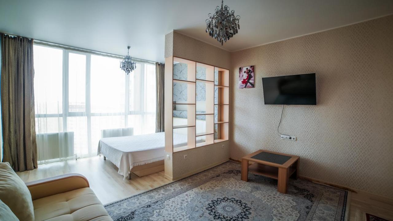 Апартаменты В Астане На Мамышулы Astana Dış mekan fotoğraf